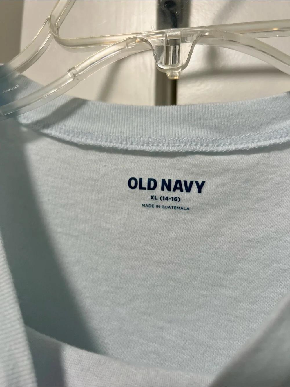 Old Navy Light Blue Snoopy Beach Club Graphic Tee
